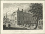View of the Old City Hall, Wall St. in the year 1789