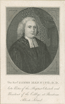 The Revd. James Manning, D.D., late pastor of the Baptist Church and President of the College at Providence, Rhode Island.