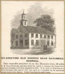 Interesting old church near Savannah, Georgia