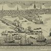 A view of part of the town of Boston in New England and Brittish [sic] ships of war landing their troops 1768.