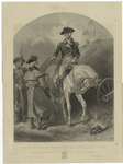 Washington at the outposts of Valley Forge