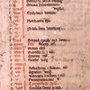 Opening page of calendar for the month of January; the red mark on the line for 25 January (i.e. the 7th day from the end) signals a bad luck day