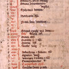 Opening page of calendar for the month of January; the red mark on the line for 25 January (i.e. the 7th day from the end) signals a bad luck day