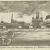 A perspective view of the town & fortifications of Montreal in Canada