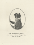 Hon. Alexander Leslie Lieut.-General & Colonel 9th Reg. of Foot, born 1731, died 1794