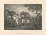 The surrender of Burgoyne's army at Saratoga, Octr. 17, 1777