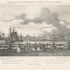 Vue de Boston prise du pont du Sud.