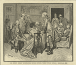 Mrs. Robert Murray entertaining British officers, while Putnam escapes