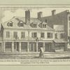 Burns' Coffee House, in which the first non-importation agreement of the colonies was signed on the 31st of October, 1765, by the merchants of the City of New York.