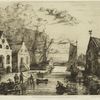 [The lower part of the canal in Broad Street]