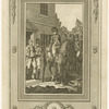 The American general Lee taken prisoner by Lieutenant Colonel Harcourt of the English army, in Morris Country [sic], New Jersey, 1776.