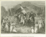 Washington entering Trenton