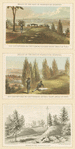 Old earthworks on Chittenden's estate - west angle of fort; Old eathworks on Chittenden's estate - east angle of fort; Remains of Fort Washington N.Y. 1856