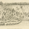 Cornwallis landing his troops to take Ft. Lee