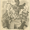 Tearing down the statue of George III