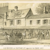 Old houses in Chatham St. opposite the Park, 1857