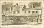 Old houses in Chatham St. opposite the Park, 1857