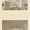 View of City Hall Sept. 1st 1858; View of Liliendahl's final piece Sept. 1st 1858