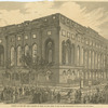 Burning of the New York Academy of Music on the night of May 21, 1886