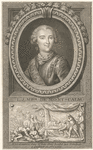 L.J. Mquis de Mont-Calm. Mort et enterré dans le treni diute boinbe aux Ursielines á Quebeck en 7bre 1759