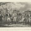 The British surrendering their arms to Gen: Washington. 1781