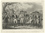 The British surrendering their arms to Gen: Washington. 1781