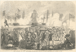 The attack on Fort Moultrie, Sullivan's Island, South Carolina, on June 28, 1776