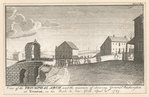 View of the triumphal arch and the manner of receiving General Washington at Trenton, on his route to New-York, April 21st 1789
