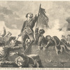 Memories of the Union - Sergeant Jasper Raising the South Carolina Flag on Spring Hill Redoubt, Savannah, October 9, 1779 
