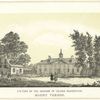 N.W. view of the mansion of George Washington, Mount Vernon