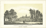 N.W. view of the mansion of George Washington, Mount Vernon