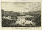 A view of Miramichi, a French settlement in the Gulf of St. Laurence...