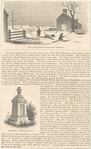 View of the battle-ground near Princeton - Monument to General Mercer