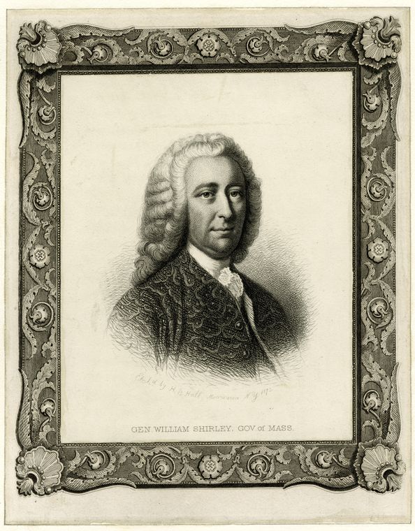 Gen. William Shirley, Gov. of Mass. NYPL Digital Collections