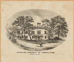 Residence of Charles Carroll of Carrolton, Baltimore, Md.