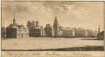View of several public buildings in Philadelphia.
