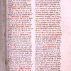 Opening of list of readings, in hand 2