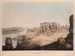 View of the ruins of Ombos [Kom Ombo] and adjacent country.