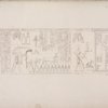 Quadri consecutivi che rappresentano la gran Processione di Ramses Meiamun nel cortile di Medinet-Abu.