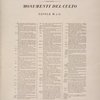 Indice delle tavole di questo terzo volume Monumenti del Culto. Tavole M.d.C.