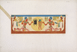 Frontespizio consueto delle tombe reali, tolto da quella di Ramses XI a Biban-el-Moluk [Biban el-Muluk].