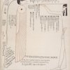 Due tavole da riunirsi in una: vasta rappresentanza della dea Netpe,  immagine simbolica del cielo, ove sta scritto la levata e il tramonto delle costellazioni. Soffitto della sala del sarcofago della tomba di Ramses IX.