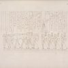 Gran frammento della Processione di Sesostri: quadri tre consecutivi esistenti nel Ramsesseion a Tebe [Thebes].