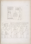 1. Offerte di Ramses III a Ptah. - Ibrim: 2. Offerte di Amenof II [Amenhotep II] a Chnuphis [Khnum], Sate [Satis] e Anuke [Anoukis].
