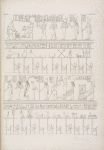 Storie mitiche rappresentate nell' appartamento funebre di Osiride [Osiris] a Phile [Philae].