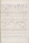 Storie mitiche rappresentate nell' appartamento funebre di Osiride [Osiris] a Phile [Philae].