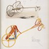 Disegno di un carro scitico, che si conserva nel R. Museo Egizio di Firenze; e immagine d'un carro egiziano.