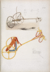 Disegno di un carro scitico, che si conserva nel R. Museo Egizio di Firenze; e immagine d'un carro egiziano.
