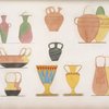 Vasi d'oro, di smalto, e di varie altre materie, figurati nelle tombe tebane.