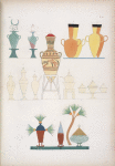 Vasi d'oro, di smalto, e di varie altre materie, figurati nelle tombe tebane.